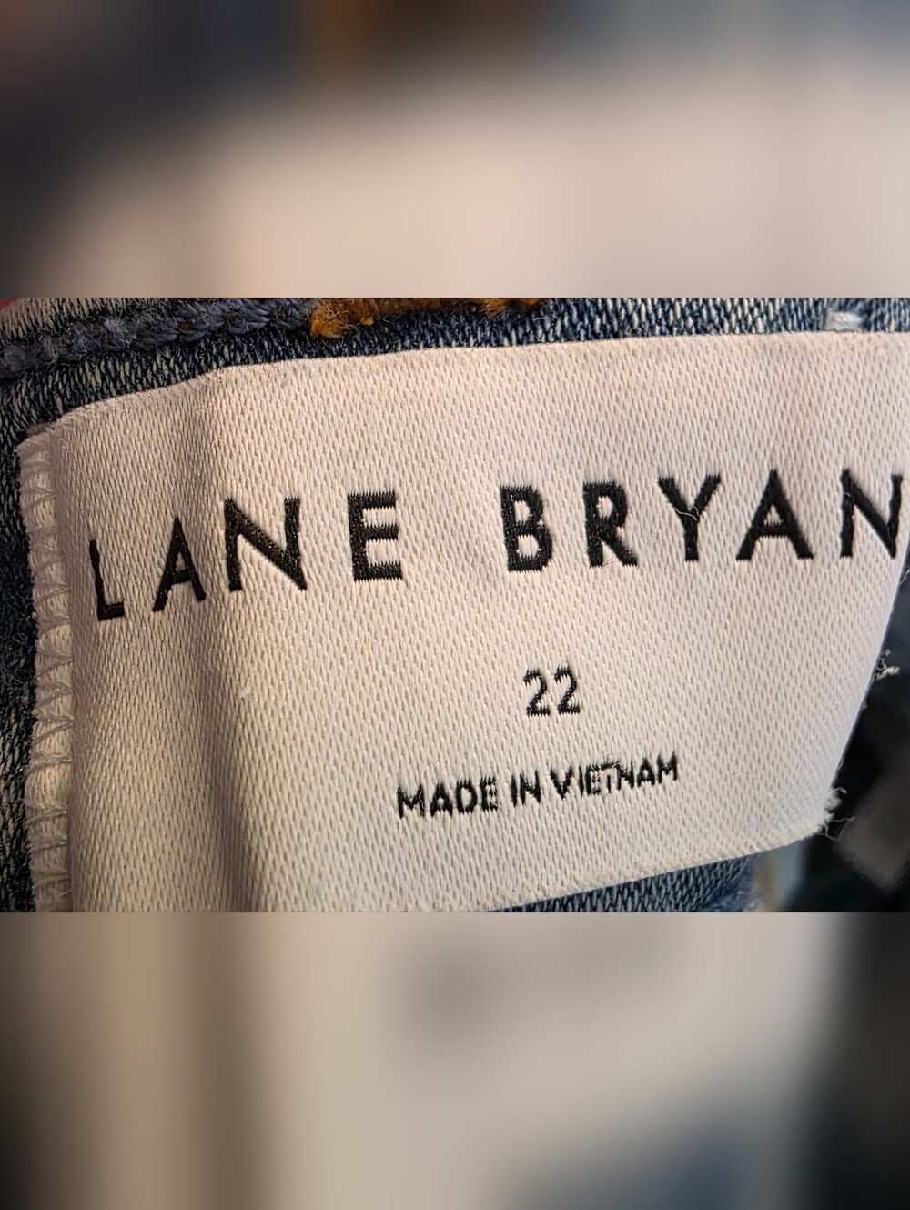 Lane Bryant Denim High Rise Maxi Skirt- Medium Wash - Picture 5 of 6